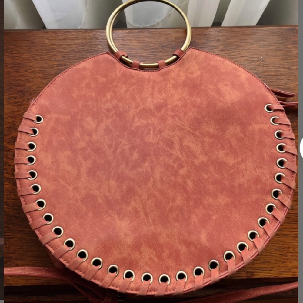 Anthropologie circle purse